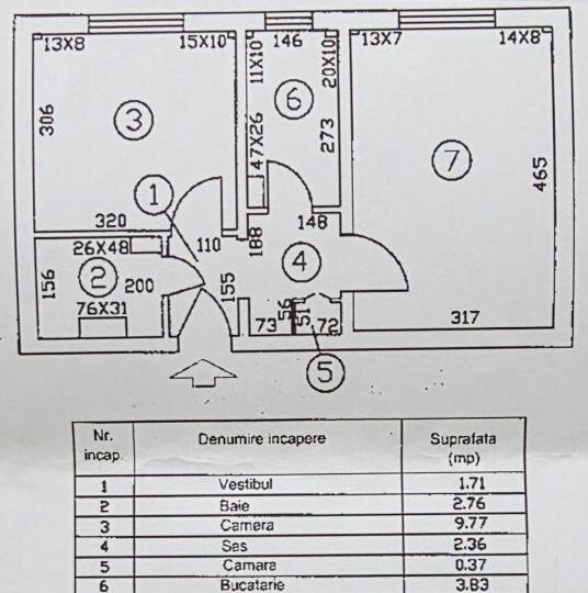 Brancoveanu apartament 2 camere ideal credit